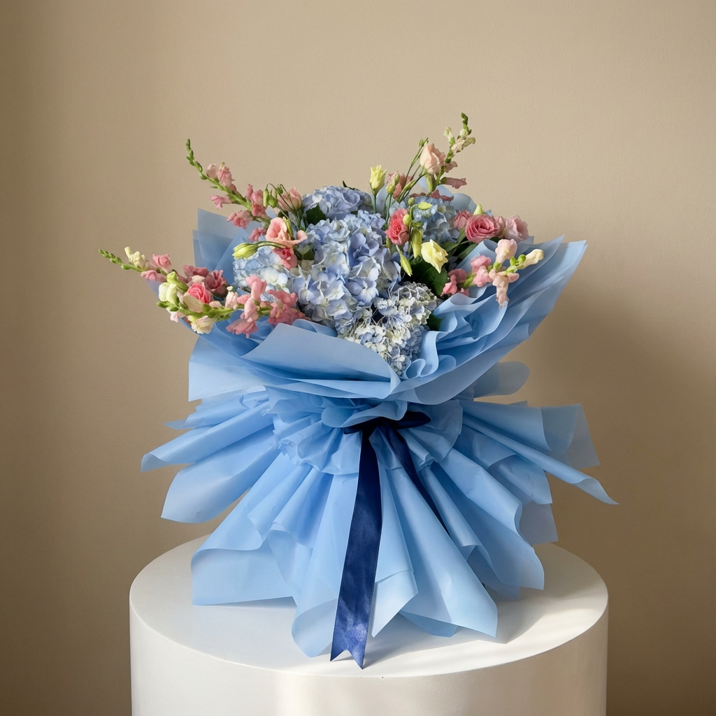Blue Symphony Bouquet